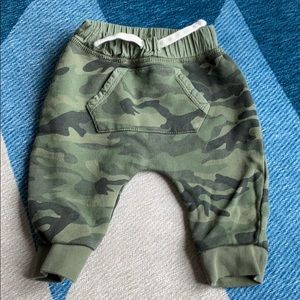 Baby Gap 3-6 month camo harem pants